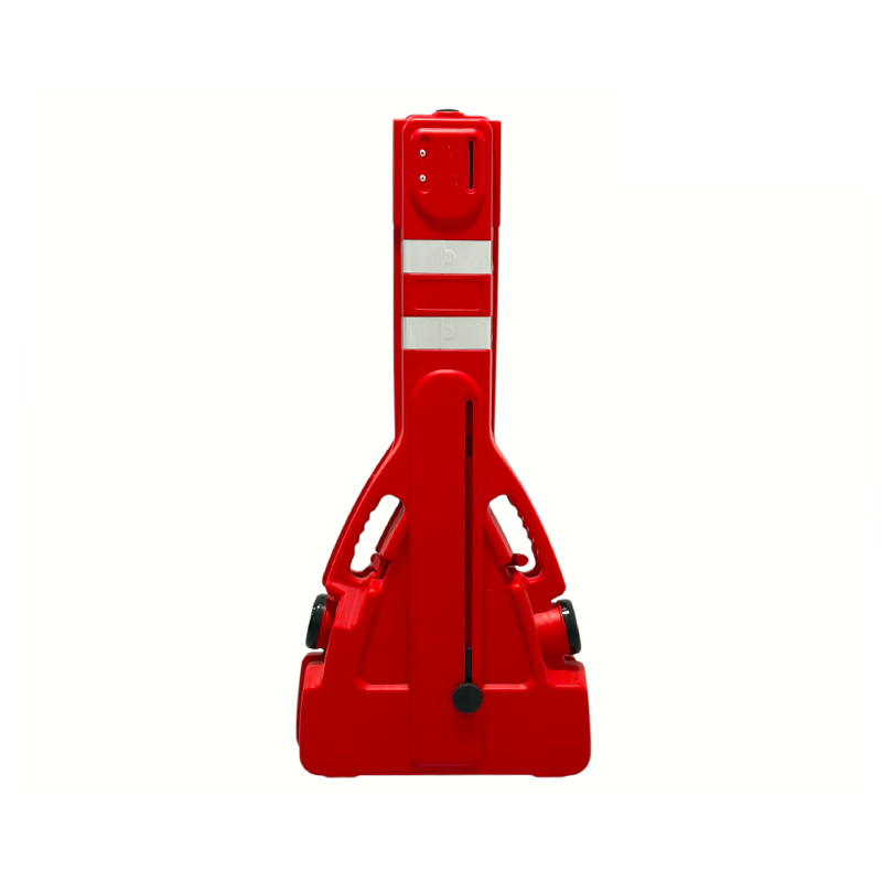 Kerék nélküli integrált, nagy teherbírású vízzel töltött, ergonomikus, bővíthető védőkorlát
