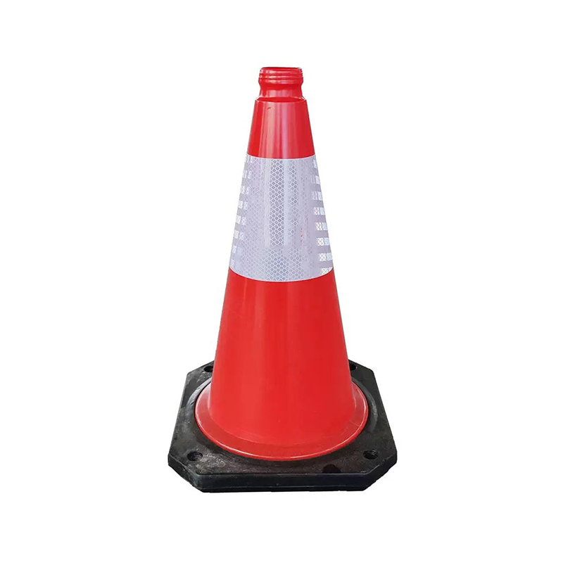 Integrált HDPE műanyag közlekedési kúp felső fogantyúlyukkal
