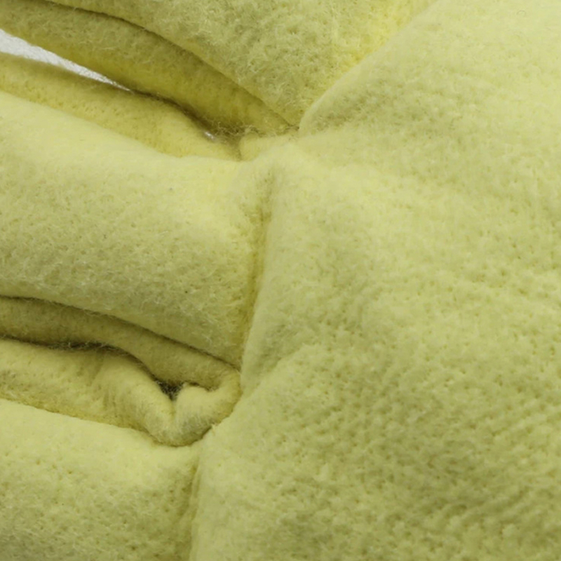 500°C hőálló aramid 1414 sűrű szövött filc kesztyű