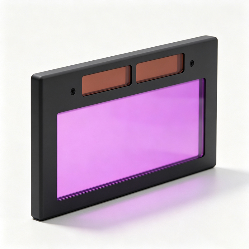 Solar automatikusan elsötétülő LCD csereszűrő lencse