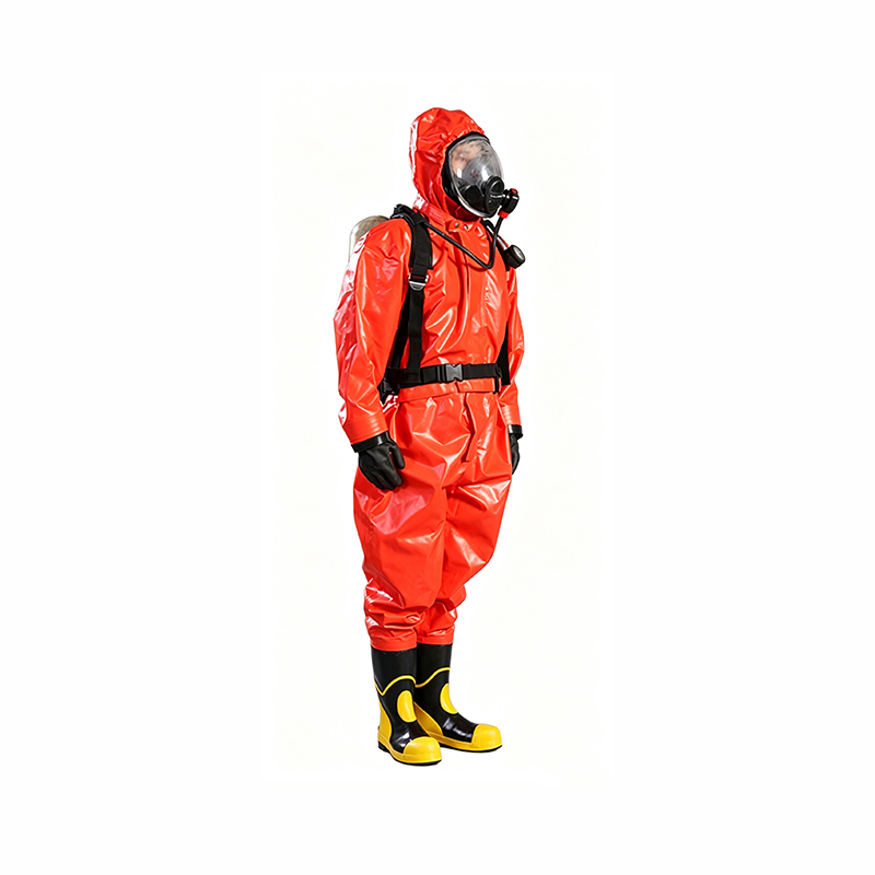 Légzőkészülék típusú félig zárt vegyi védőruha